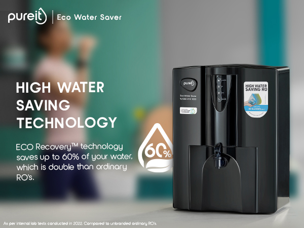 HUL Pureit Eco Water Saver RO+UV+MF+Mineral