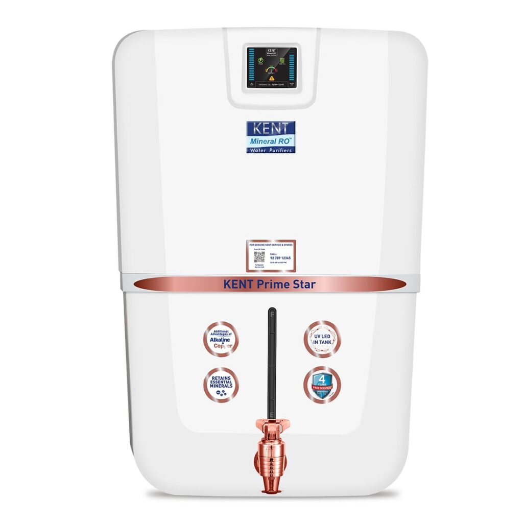 Best ro water purifier india : KENT Prime Star RO Water Purifier